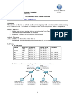 Lab4 - Packet Tracer