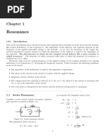 Circuit Resonance