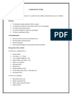 Lumbar Puncture