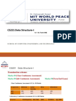 DS-I - Introduction To Data Structure