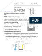 Statique Des Fluides