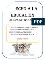 Derecho A La Educación