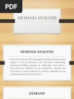 Demand Analysis Report