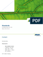 Standards For Cable Testing - 03 2015