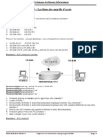 Exercices ACL + Correction PDF