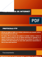 Protocolos FTP, SMTP, HTTP