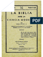 E.V.C. - 016 - Biblia Ante Ciencia Moderna