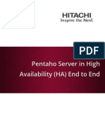 Pentaho Server in HA End To End