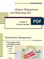 8 Distribution Management and Marketing Mix