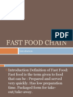 Fast Food Chain