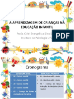 A Aprendizagem de Crianças Na Educação Infantil