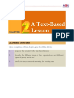 Chapter 2 - A Text Based Lesson