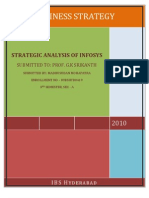 Strategic Management at Infosys (Business Strategy)