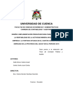 Tesis - Pdf-Presupuesto en Mineria PDF