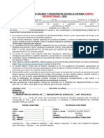 Acta de Entrega de Usuario y Password de Acceso Al Sistema Esinpol 2020