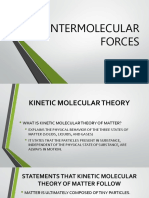 Intermolecular Forces