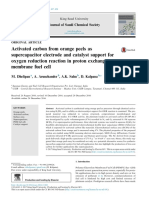 Activated Carbon From Orange Peels As Supercapacitor Electrode and Catalyst Support For Oxygen Reduction PDF