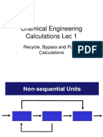 ChE Calc Recyle Bypass and Purge - 003