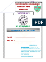 11th Commerce Full Study Material English Medium