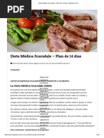 Dieta Médica Scarsdale - Plan de 14 Días - Elgastronomo