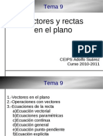 4ESO-A Tema09 Vectores Y Rectas en El Plano