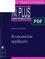 Econometrie Appliquée