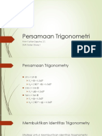 Persamaan Trigonometri