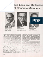 Deflection of Precast Concrete Members PDF