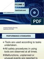 LO2 Use Appropriate Hand Tools and Test Equipment