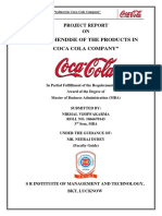 COCA-COLA COMPANY Report