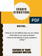 Essay Structure PDF