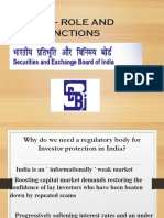 SEBI Role & Functions