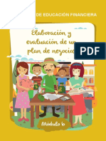 Elaboración y Evaluacion de Un Plan de Negocios