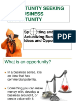 Opportunity Seeking