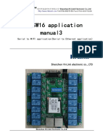 HLK sw16 16 Channel Wifi Controlled Relay Board