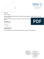 Experience Letter PDF