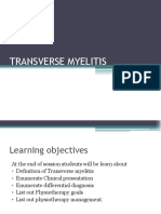 Transverse Myelitis