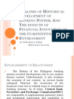 Analysis of Historical Development of Banking System