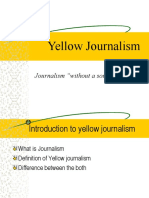 Yellow Journalism