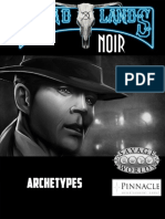 Deadlands Noir - Archetypes PDF