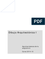 Dibujo Arquitectonico I Apuntes Basicos PDF