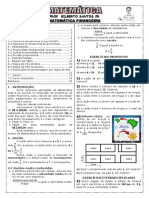 Apostila de Matemática Financeira (19 Páginas, 139 Questões, Com Gabarito)