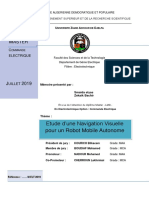 Etude D'une Navigation Visuelee Pour Un Robot Mobile