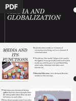 Media and Globalization