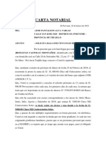 Carta Notarial Porvenir