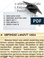 Asuhan Keperawatan Dasar Pada Lansia Pasif