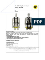 Ficha Técnica Cinto AT 7015 Athos Confort Plus