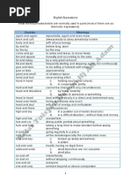 English Expressions - Idiomatic Expressions