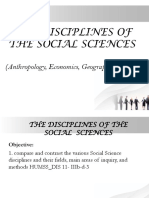 Lesson 2-Disciplines of SocSci (Part 1)