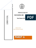 Soal Paket A-To MKKS Diy 2019-2020 PDF